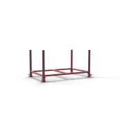 Stackable pallet | 1,43m x 0,87m | painted | Filling dimensions: 1.43 m x 0.87 m x 0.63 m